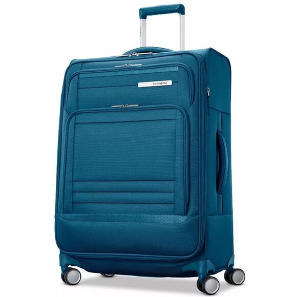 SAMSONITE AirLIFT 28"Check-in Spinner Large Expandable Suitcase Luggage cerulean - Picture 3 of 16